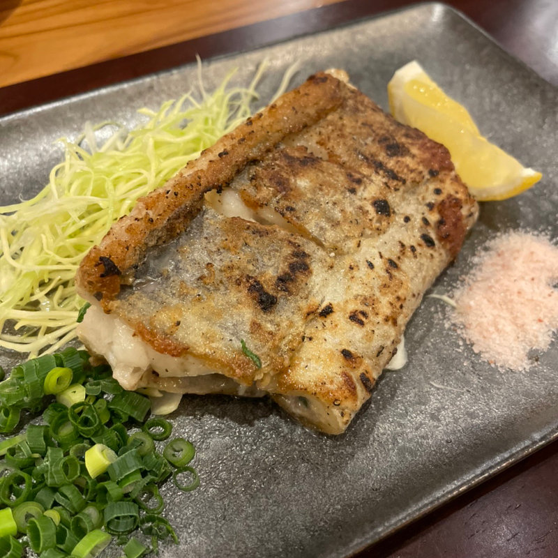 太刀魚塩焼き(広島お好み焼き鉄板焼き泰平)