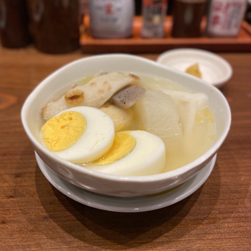 鶏だしおでん(伝串 新時代 太田川駅前店)