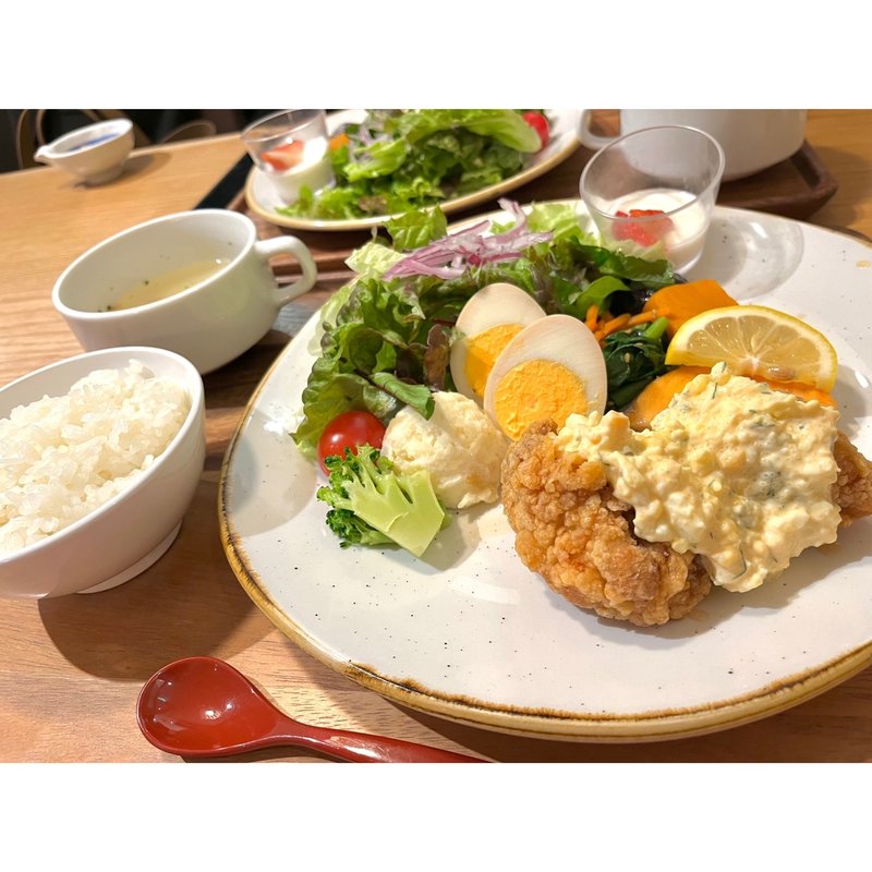 めんたいタルタルチキン南蛮(ごはんとわたし 名古屋PARCO店)