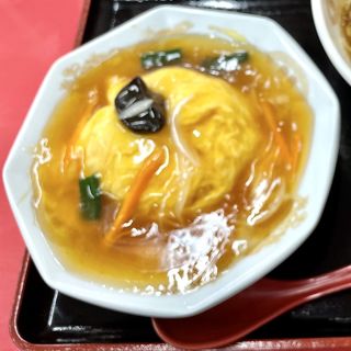 ラーメン（醤油）＋ミニ天津丼(冠生園 )