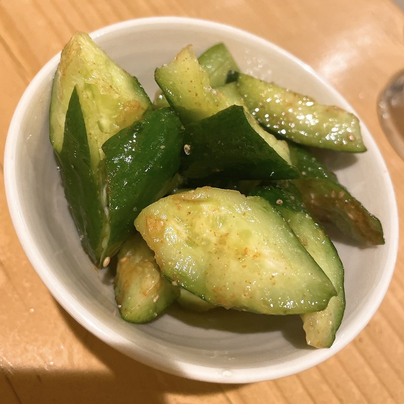 ピリ辛きゅうり(鶏家利)