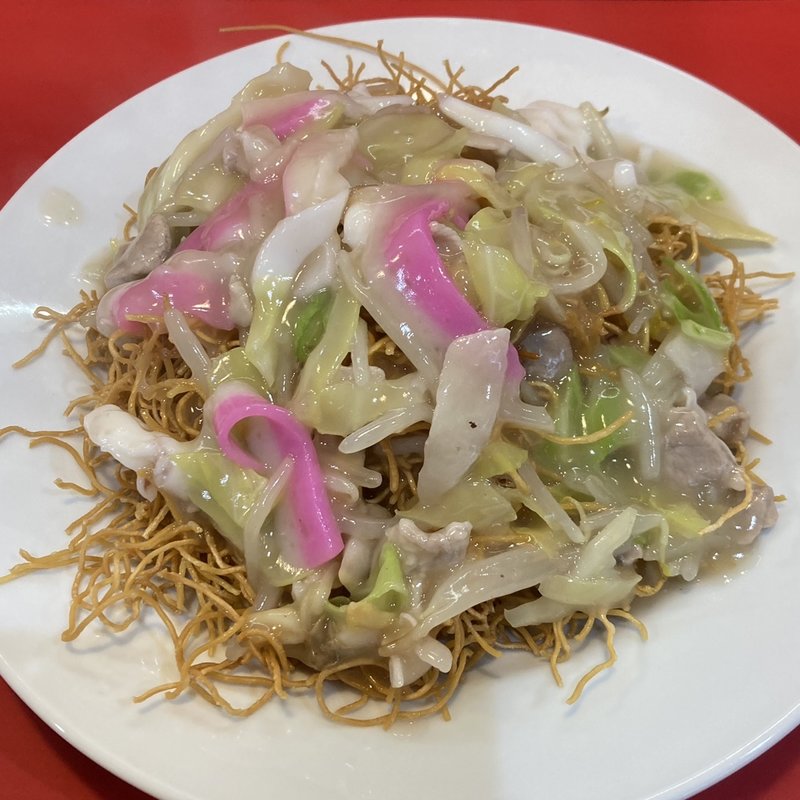 皿うどん(思案橋ラーメン )