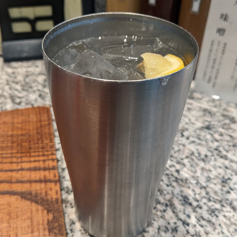 濃いめのレモンサワー(とんかつ大希)