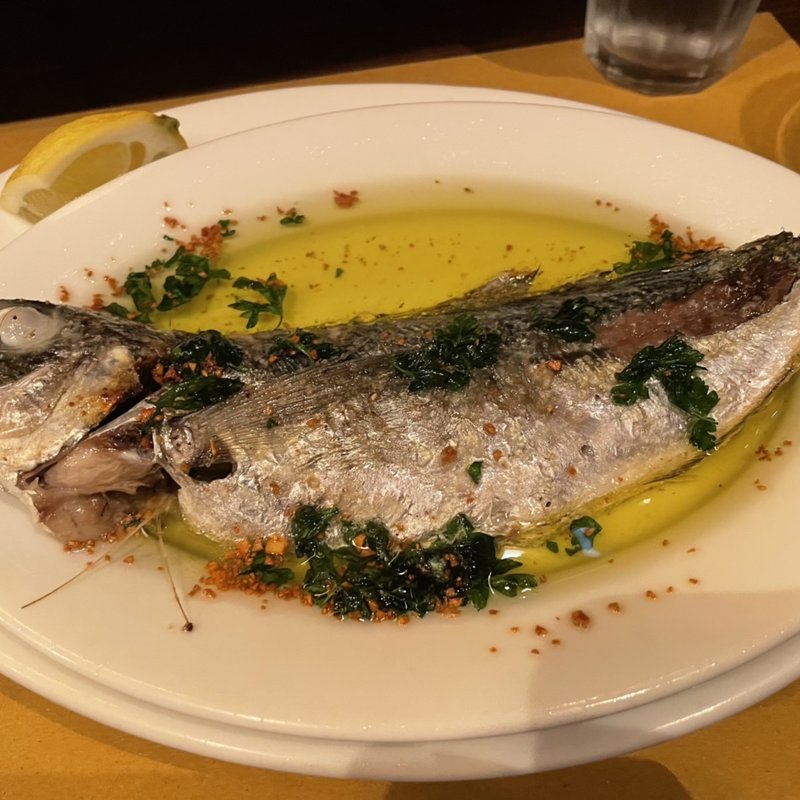 鯵のロースト(Mescita FRANCO メッシタ フランコ)