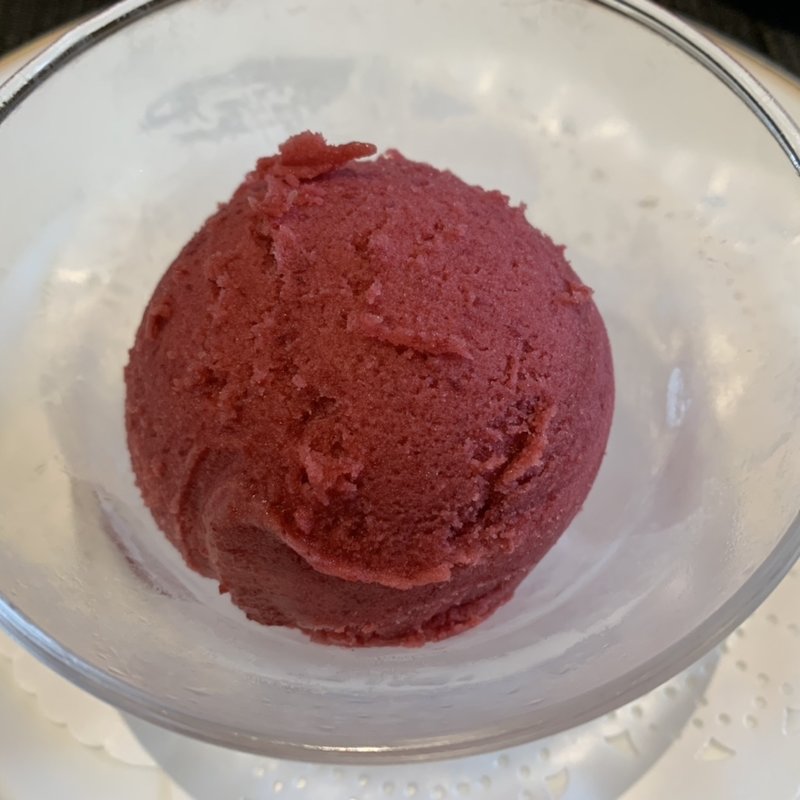 本日のシャーベット(ホテルオークラ東京　オーキッド)