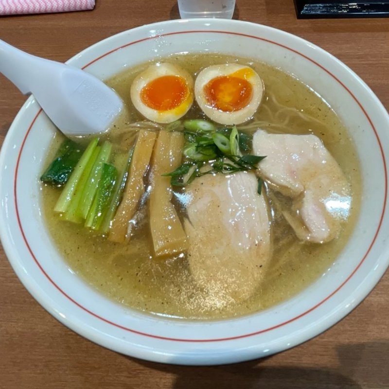 鶏塩らーめん(麺屋 福丸)