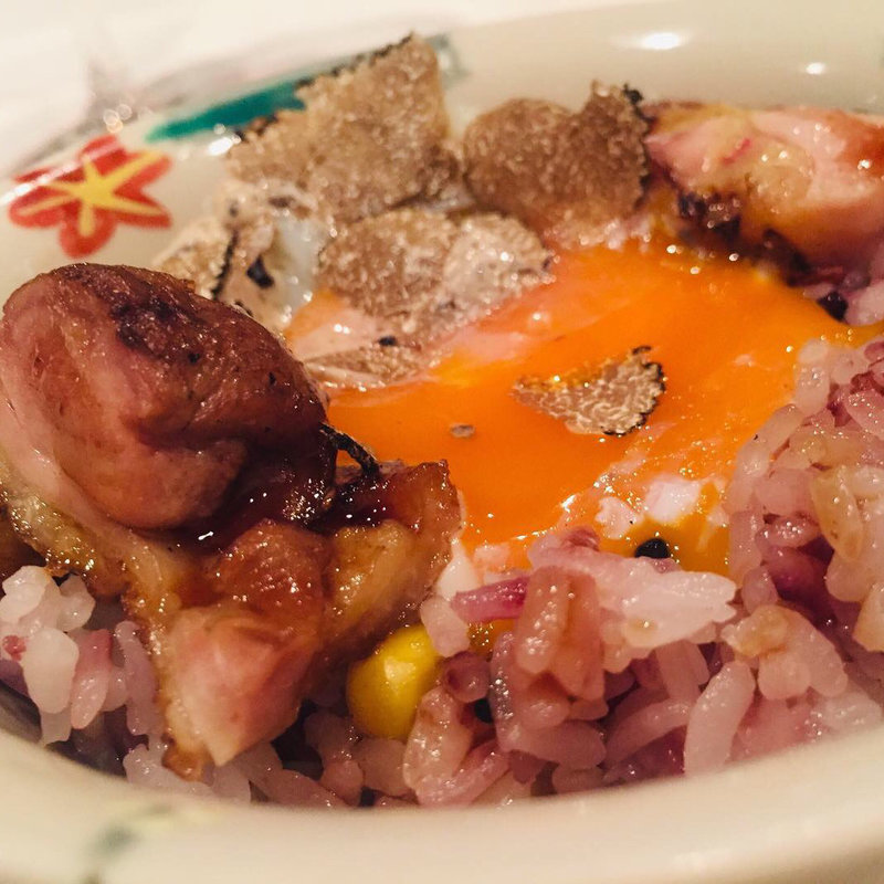 フレンチ親子丼(モダンフレンチ ディアマンルージュ)