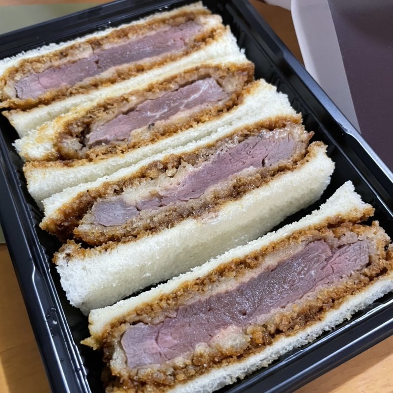 極上ビーフヘレカツサンド(新世界グリル梵 銀座店)