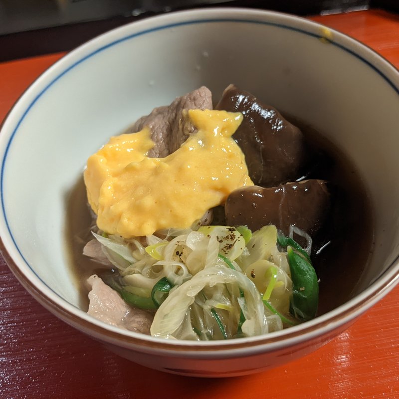 能登115椎茸すき焼き風(御料理 貴船 （キフネ）)