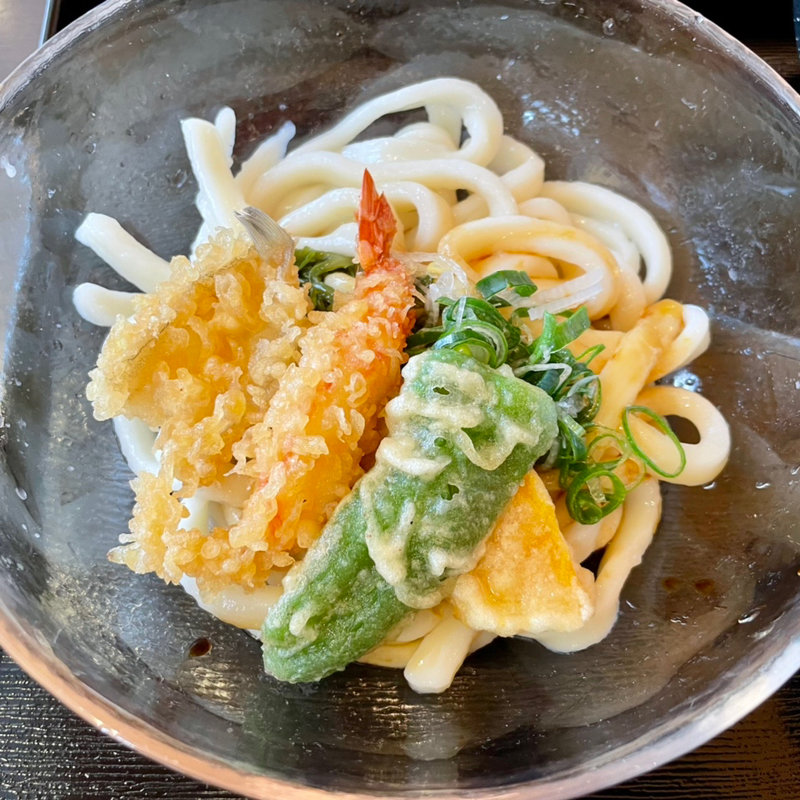 冷やし伊勢うどん(勾玉亭 （マガタマテイ）)