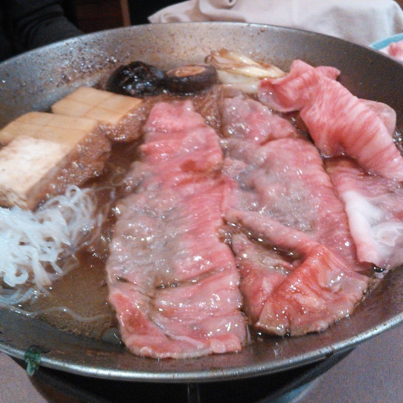 すき焼き(人形町今半 新宿髙島屋店)