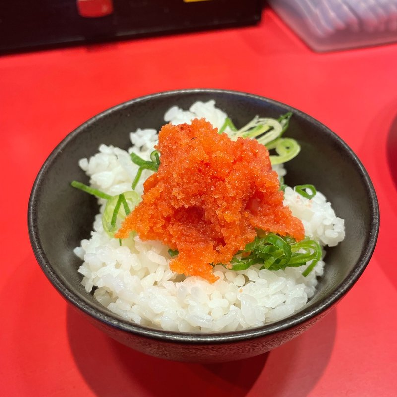 明太ご飯(野郎ラーメン 渋谷センター街総本店)