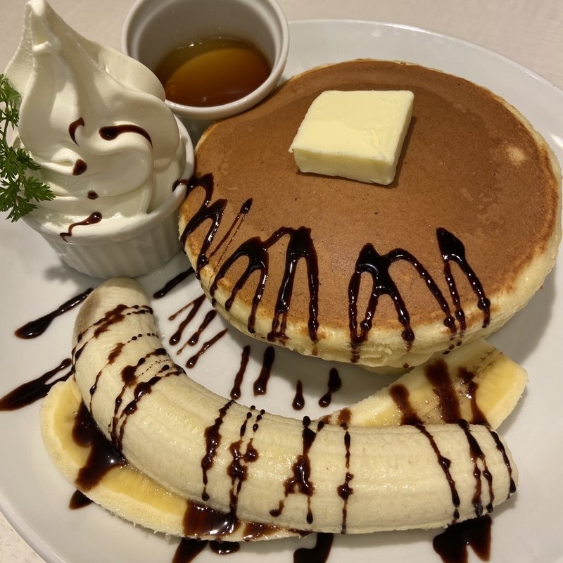 バナナパンケーキ(Delifrance 市川店)