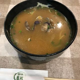 蜊香湯麺（あさりそば）(広東料理 吉兆)