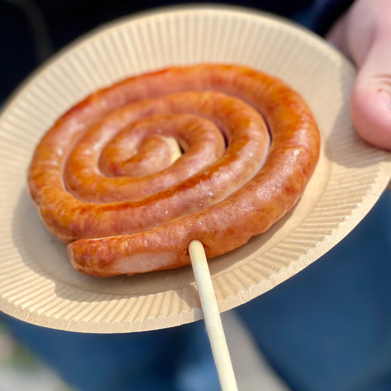 ぐるぐるウインナー(伊賀の里モクモク手づくりファーム 御在所SA（上り）店 )