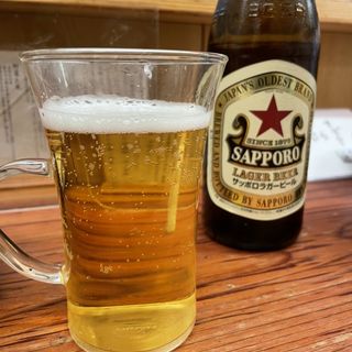 瓶ビール(天ぷらすずき)