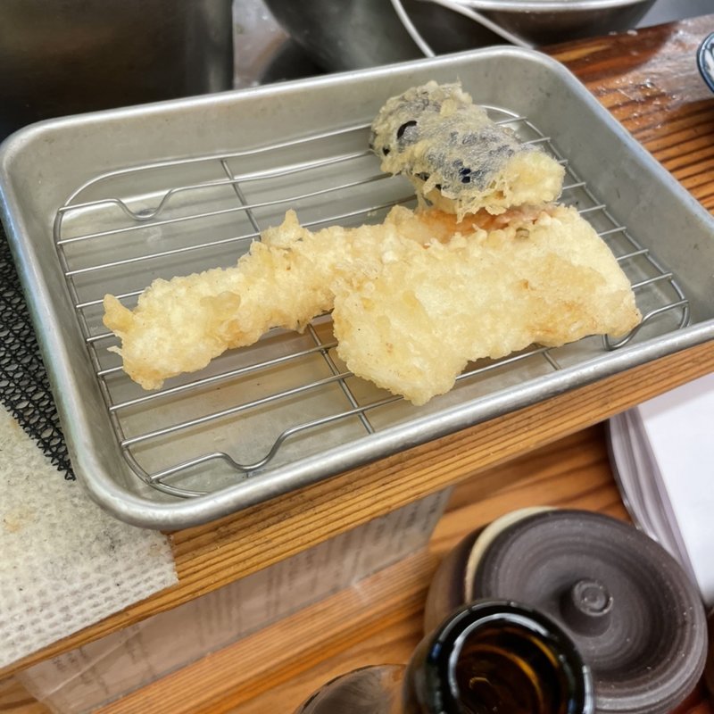 盛り合わせ　すずき(天ぷらすずき)