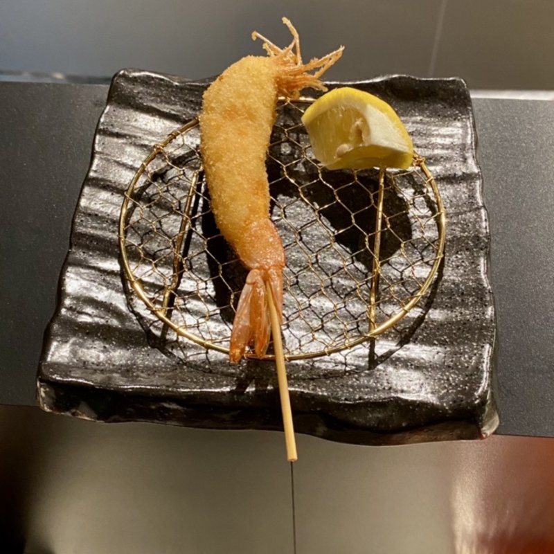 天使の海老 カダイフ巻き(先斗町 串よし)