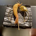 天使の海老 カダイフ巻き(先斗町 串よし)