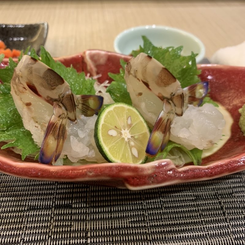 車海老刺身(つづみ )