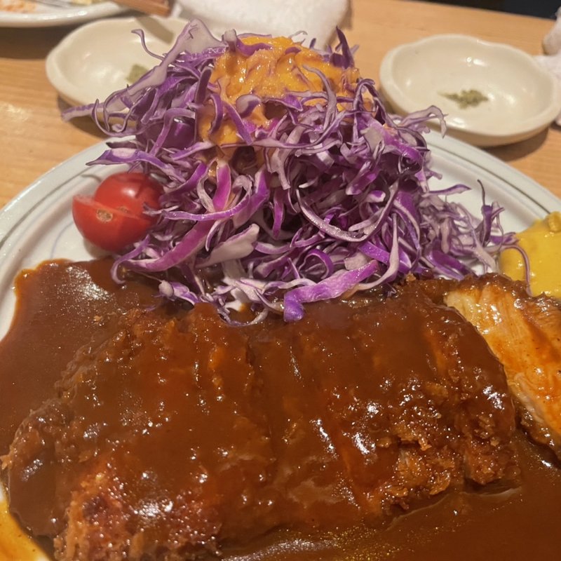 チキンカツデミグラスソース(鶏家利)