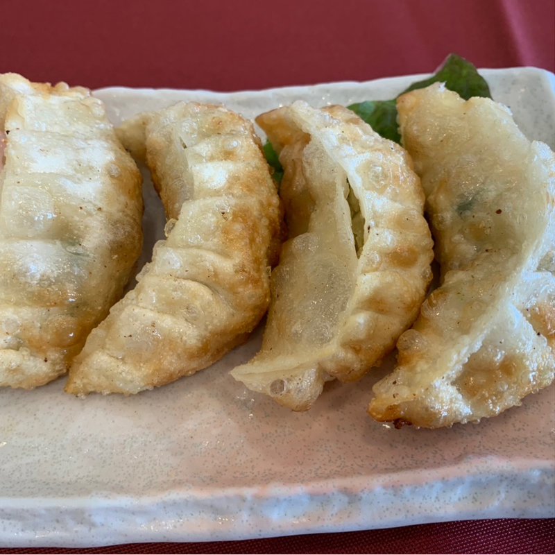セット宇都宮揚げ餃子(烏山城カントリークラブレストラン)