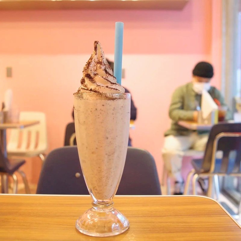 オレオシェイク(BURGER&MILKSHAKE CRANE)