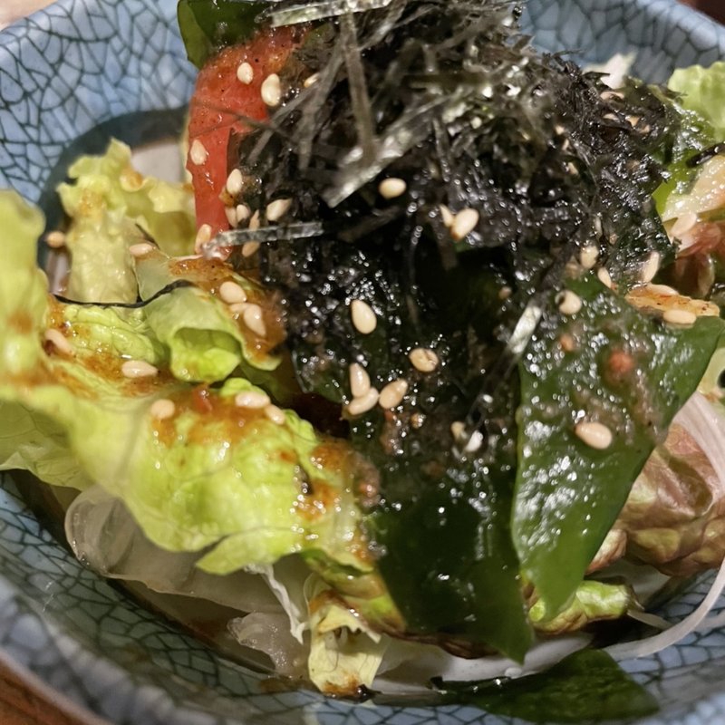 サラダ(もつやき処うめづ)