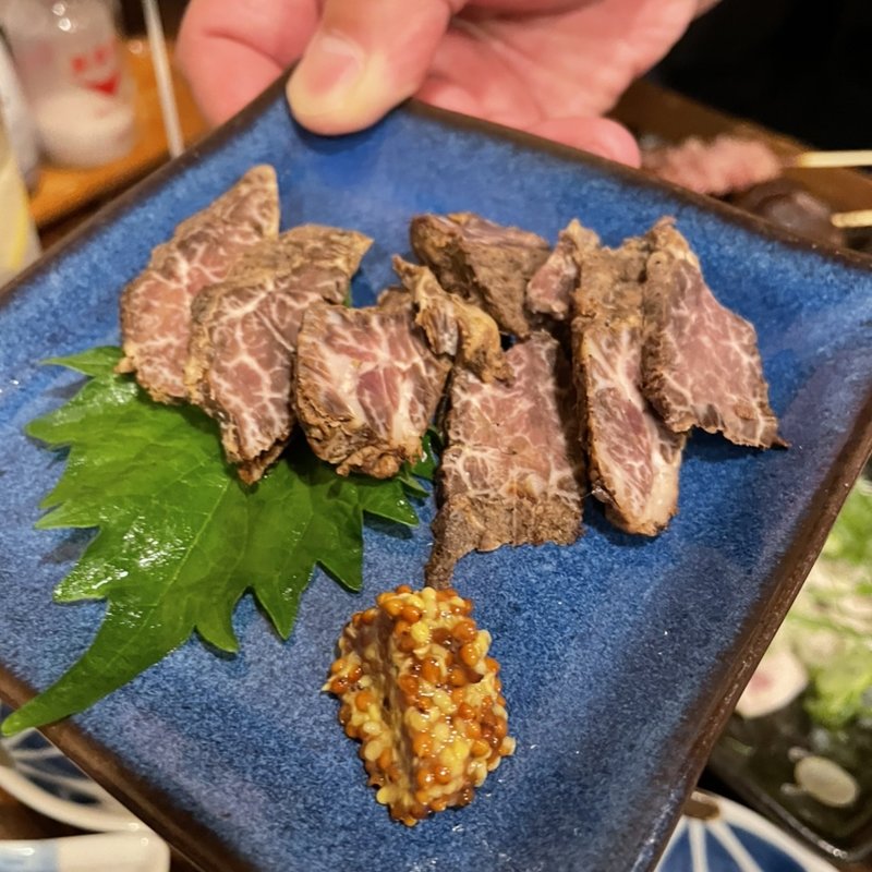 自家製ビーフジャーキー(もつやき処うめづ)