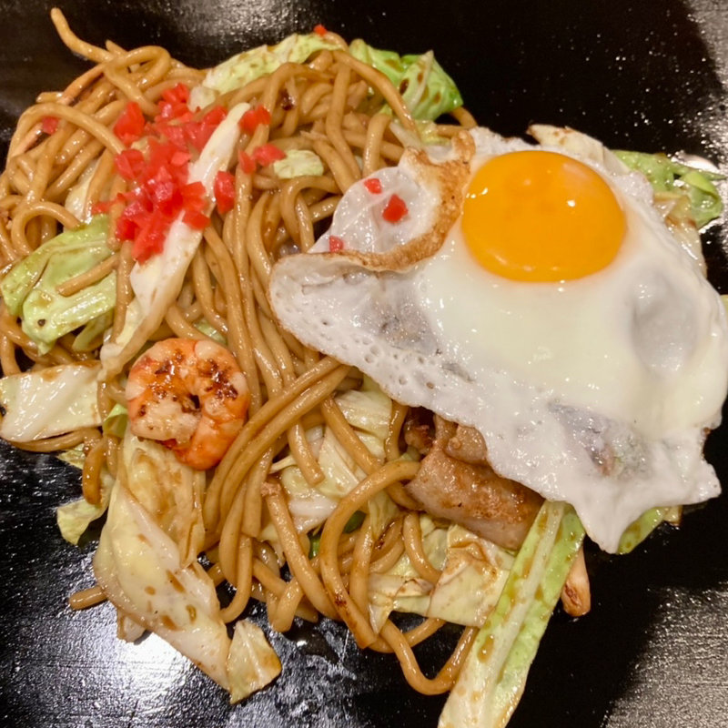 風月(ミックス)焼きそば(風月 布施あかつき通り本店)