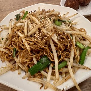 香港焼きそば(伯爵の肉団子 祐天寺店)