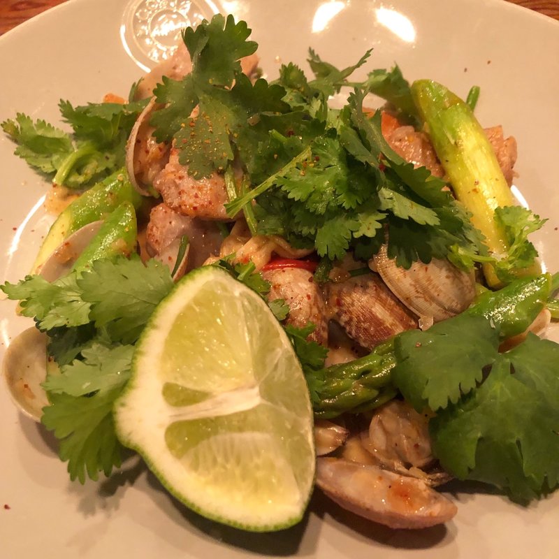 アサリ・アスパラ・パクチー(ata)