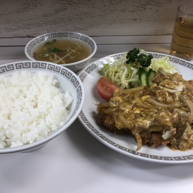 日替わり（とんかつの卵とじ）(第10兵庫楼 （ヒョウゴロウ）)