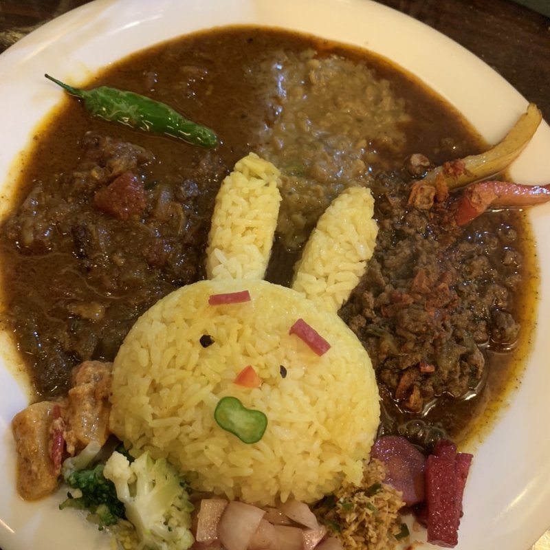 あいがけ(カリーコリー)