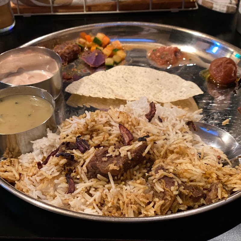 水牛のビリヤニ(ダルバートShanti)