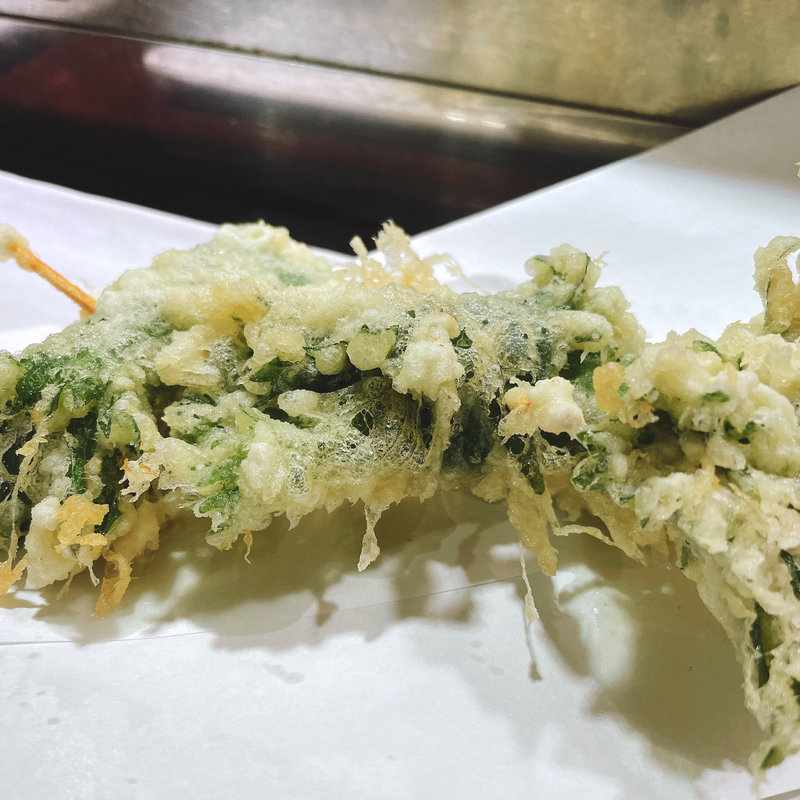 明太子の天麩羅(司)