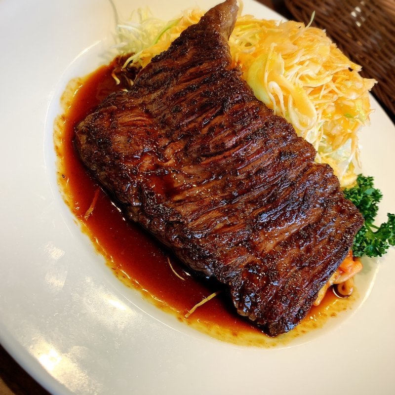 ビーフステーキ(ステーキハウス ラジャ 福山三吉店)