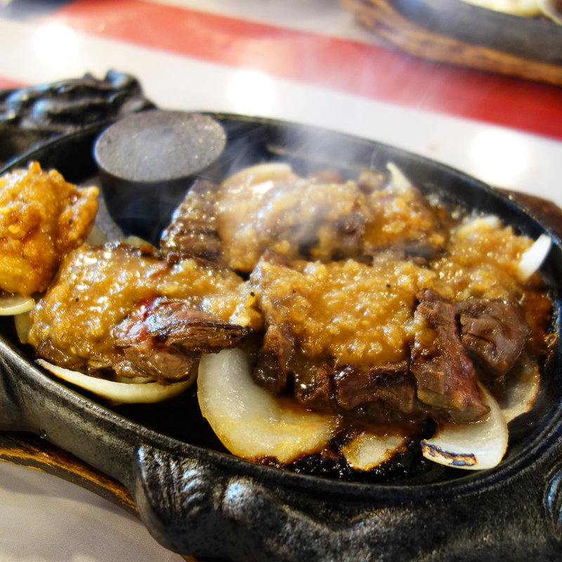 ビフテキ(びっくりステーキ飯塚店)