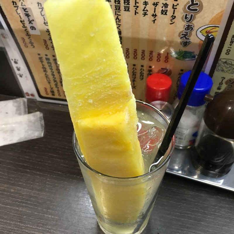 凍結パインサワー(ふくふく)