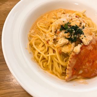 渡り蟹のトマトクリーム(ポポラマーマ イオンフードスタイル新松戸店)