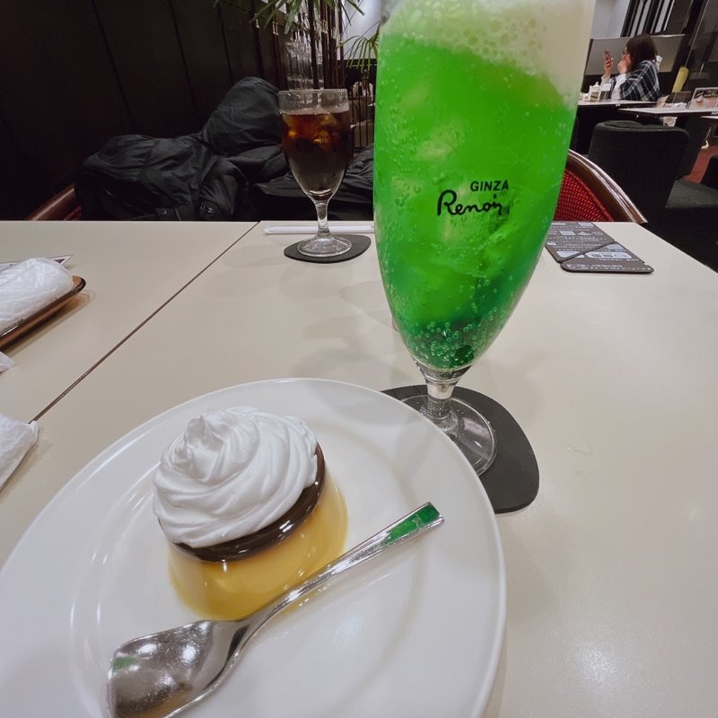 プリン(喫茶室ルノアール 新宿靖国通り店)