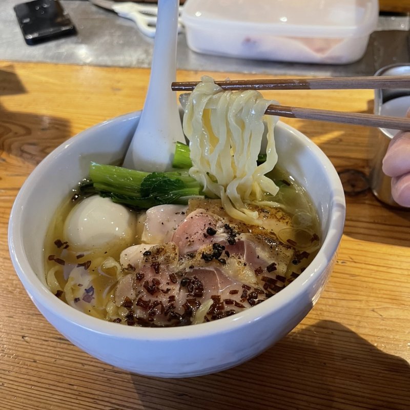 特製地鶏中華そば(麺処 図鑑)