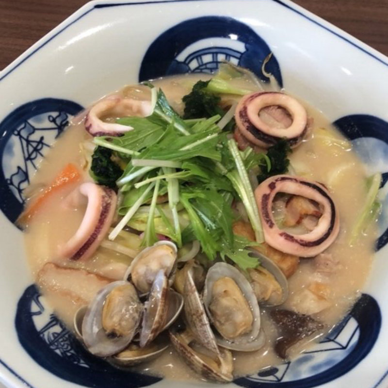 あさりとイカのちゃんぽん(リンガーハット　アリオ八尾店)