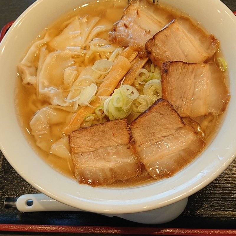ワンタンメン(喜多方ラーメン坂内　南流山店)