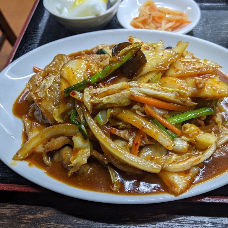 豚キムチ定食(雪花苑 （【旧店名】鑫鑫厨房）)