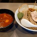 海老トマトつけ麺(つけ麺 五ノ神製作所 新宿店)