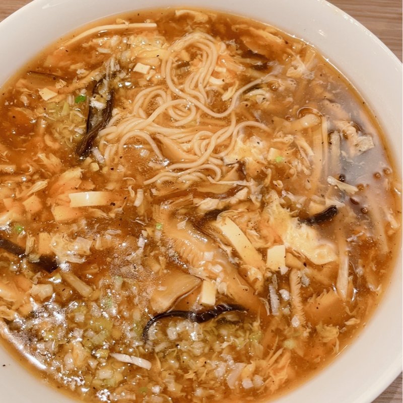 酸辣湯麵(京鼎樓 あべのキューズモール店)