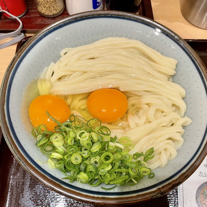 釜玉うどん(香川一福 千葉ペリエエキナカ店)