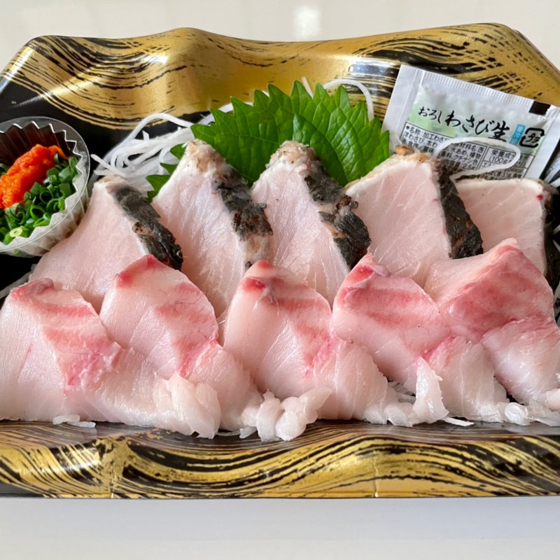 サワラと鯛のお刺身(博多 おぎはら寅吉)