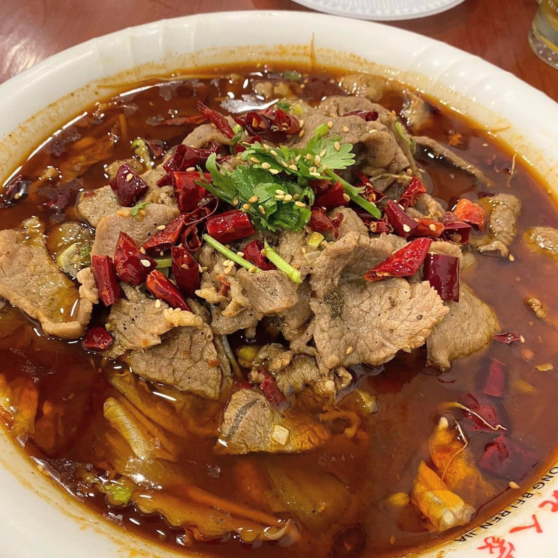 牛肉と野菜の辛煮(東北人家)